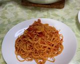 簡単コクうまトマトソースのパスタ作り方15写真
