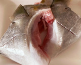 ゆかりのイブクロカマの塩焼き(かんぱち)作り方1写真