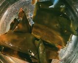 昆布だし・湯引きハモ〜いかの塩辛のっけ〜作り方1写真