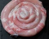 ライスペーパーでぐるぐるウインナー風作り方7写真