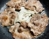 とろ〜り卵で食べるかんたんしょうが焼き作り方3写真