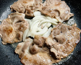 とろ〜り卵で食べるかんたんしょうが焼き作り方3写真