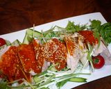 蒸し鶏のコチジャンソース作り方4写真