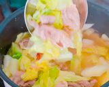 沖縄シークヮーサー♡白菜と豚肉のスープ作り方4写真