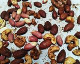 ケイジャンスパイスmixナッツ作り方1写真