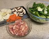 鶏肉を使って中華丼作り方1写真