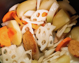 魚肉ソーセージと野菜の炊いたん作り方3写真