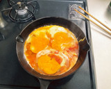 簡単やわらかトマトを使った目玉焼き^_^作り方4写真