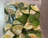 大量かぼす冷凍保存【かぼすサワー用】作り方5写真