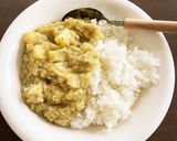 セロリの葉カレー☆ルー不使用作り方6写真