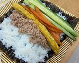 ツナキンパ　韓国風海苔巻き作り方7写真