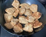 大豆ミートの甘酢あん作り方1写真