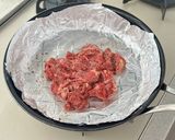 牛肉とかぼちゃのバターしょうゆ蒸し作り方2写真