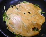簡単！せりチヂミ作り方3写真