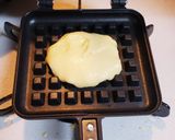 ワッフルのチーズinバーガー♪♪作り方6写真