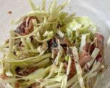 栄養満点◎いわし缶とキャベツのトースト作り方2写真