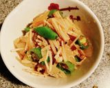 ししとう、玉ねぎ、えのきバルサミコポン酢作り方3写真