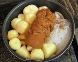 デミグラスソースで肉じゃが作り方4写真