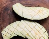 【簡単】焼きナス　チーズとケチャップで作り方1写真