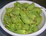 ふきのとう醤油煮作り方1写真