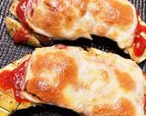 【簡単】焼きナス　チーズとケチャップで作り方5写真