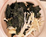 簡単すぎる！！ご飯もすすむ、海苔えのき作り方2写真