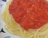 トマトソースパスタ作り方12写真