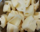 れんこんの炒り煮作り方2写真