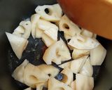 れんこんの炒り煮作り方3写真