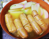 蒲鉾とウインナーを楽しむ自家製中華そば作り方4写真