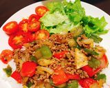 ガパオライスもどきご飯丼作り方5写真