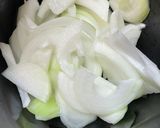 お餅入り♪玉ねぎ塩じゃが作り方2写真