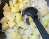お餅入り♪玉ねぎ塩じゃが作り方5写真