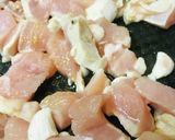 鶏肉+豆腐+玉子●豆腐親子丼作り方1写真