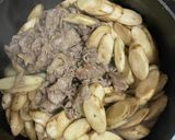 牛肉とごぼうの甘酒しぐれ煮作り方3写真