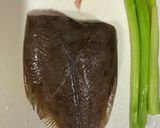カレイムニエル　アスパラオリーブソース作り方1写真