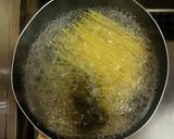 超簡単☆バジル梅干しパスタ♪♪作り方2写真