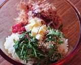 パリおにぎり★チーズおかか梅しそおにぎり作り方2写真