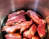 黒酢のスペアリブ煮込み作り方5写真