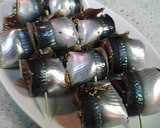 とろ～り★イワシのチーズ巻き焼き作り方4写真