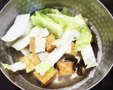 白菜と厚揚げのかんたん味噌汁作り方4写真
