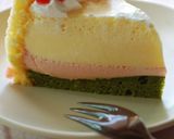 水玉ババロアのひな祭りケーキ作り方17写真