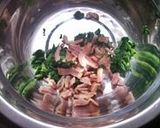 卵焼き☆お弁当☆ほうれん草とベーコン☆作り方1写真
