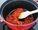 チキンとなすのチーズトマト煮込み。作り方2写真