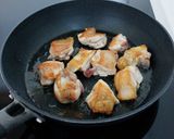チキンとなすのチーズトマト煮込み。作り方4写真