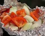 鶏むね肉のホイル蒸し作り方4写真