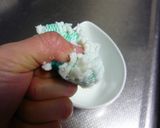 感動!みかんネットでゆで卵のみじん切り!作り方3写真