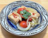 厚揚げとミニトマトと玉ネギの南蛮漬け作り方6写真
