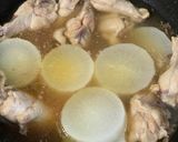 大根と鶏手羽元の煮物作り方5写真