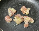 もやし＋青梗菜＋もも肉　あんかけラーメン作り方4写真